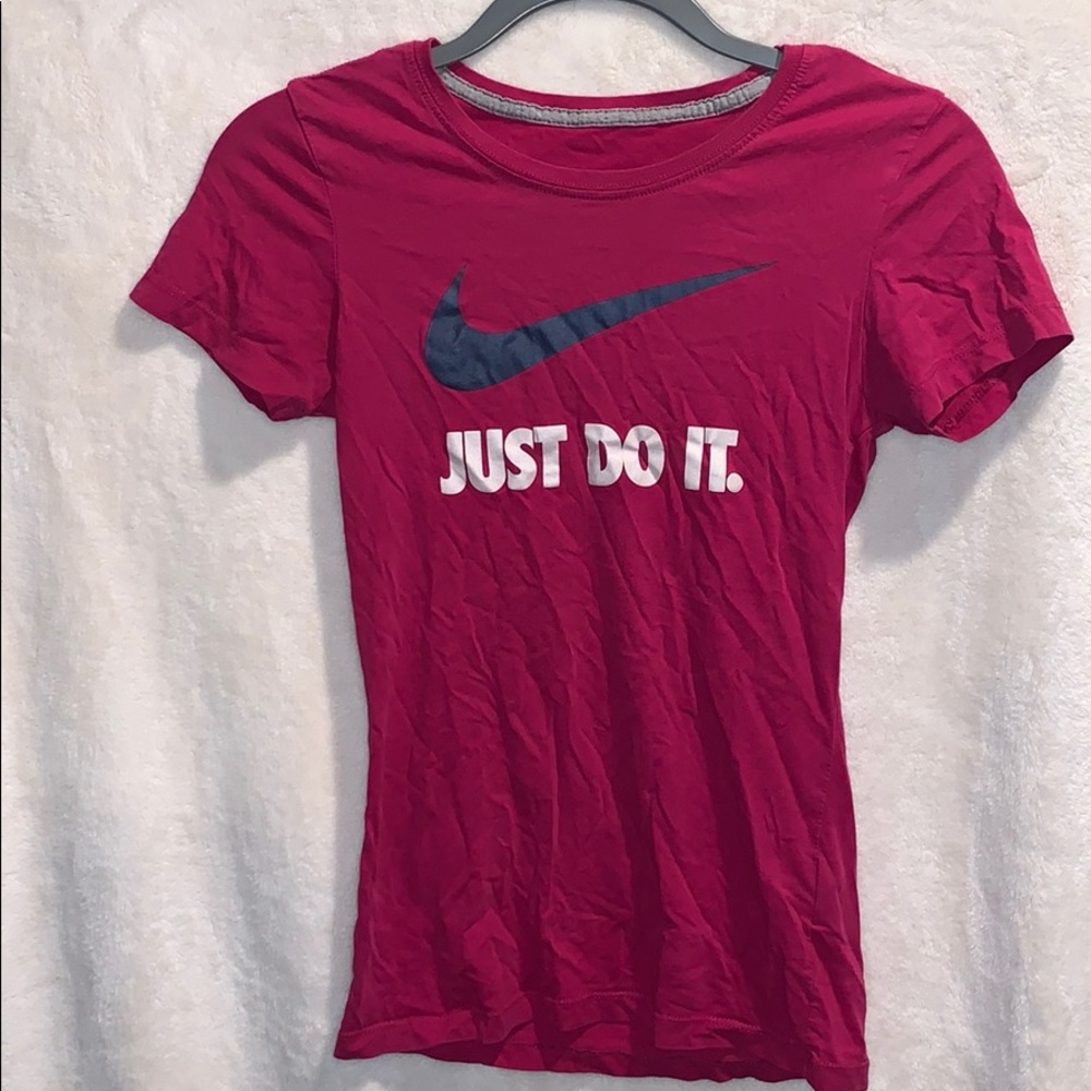 Girl’s Nike Pink Just Do It T-Shirt